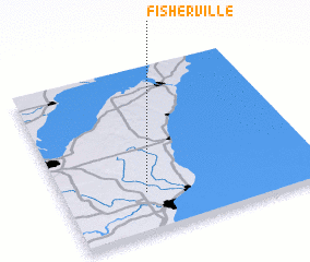 3d view of Fisherville