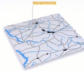 3d view of Indian Mound