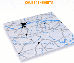 3d view of Colbert Heights