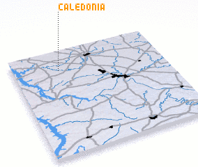 3d view of Caledonia