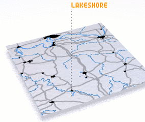 3d view of Lakeshore