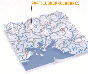 3d view of Portillo de Valladares