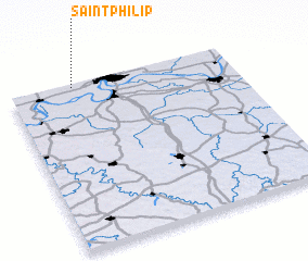 3d view of Saint Philip