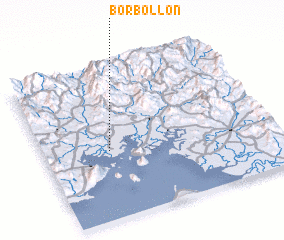 3d view of Borbollón