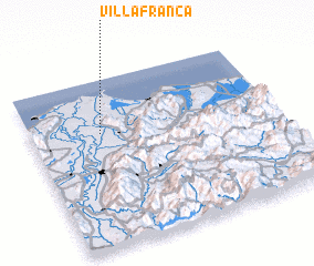 3d view of Villa Franca