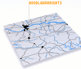 3d view of Woodlawn Heights