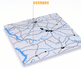 3d view of Denmark
