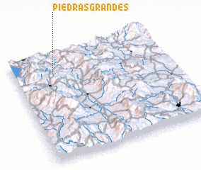 3d view of Piedras Grandes