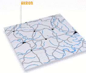 3d view of Akron