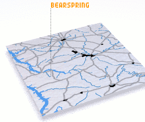 3d view of Bear Spring