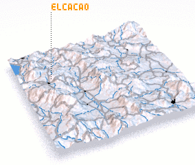 3d view of El Cacao