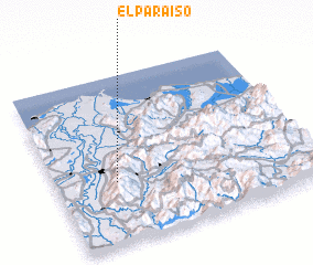 3d view of El Paraíso