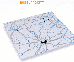 3d view of Rossland City