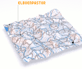 3d view of El Buen Pastor