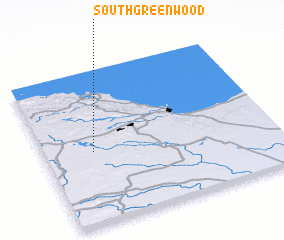 3d view of South Greenwood