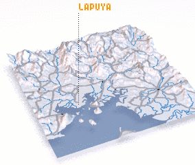 3d view of La Puya