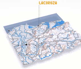 3d view of La Coroza