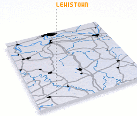 3d view of Lewistown