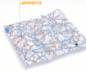 3d view of La Pimienta