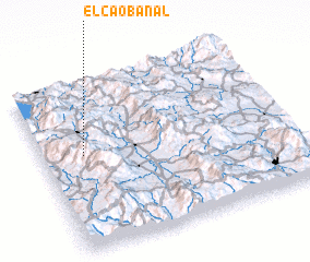 3d view of El Caobanal