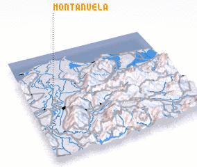 3d view of Montañuela