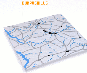 3d view of Bumpus Mills