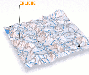 3d view of Caliche