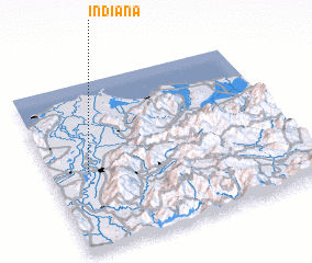 3d view of Indiana