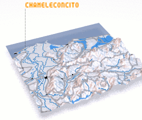3d view of Chameleconcito