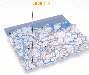 3d view of La Danta