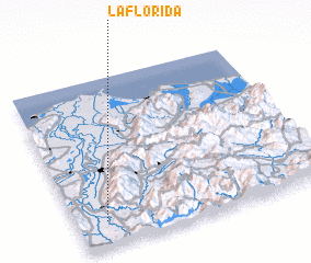 3d view of La Florida