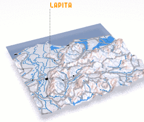 3d view of La Pita