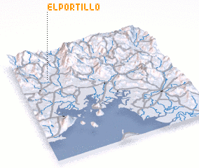 3d view of El Portillo