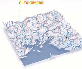 3d view of El Tamarindo