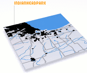 3d view of Indian Head Park