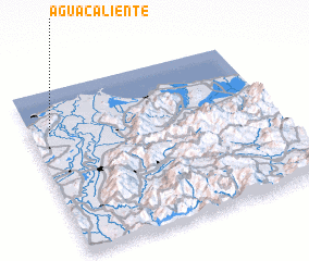 3d view of Agua Caliente