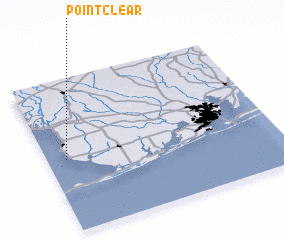 3d view of Point Clear