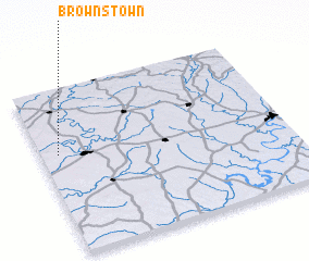 3d view of Brownstown