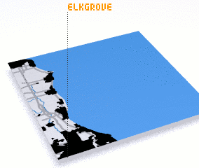 3d view of Elk Grove