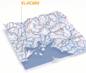 3d view of El Jícaro