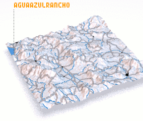 3d view of Agua Azul Rancho