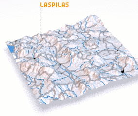 3d view of Las Pilas