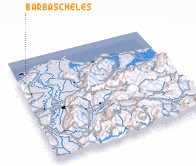 3d view of Barbas Cheles