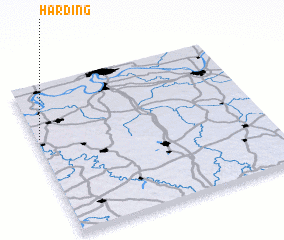 3d view of Harding