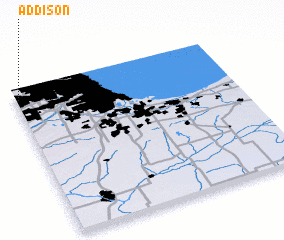 3d view of Addison