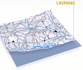 3d view of Las Pavas