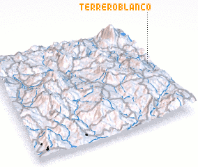 3d view of Terrero Blanco