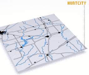 3d view of Hunt City