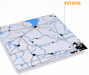 3d view of Batavia