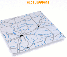 3d view of Old Bluffport